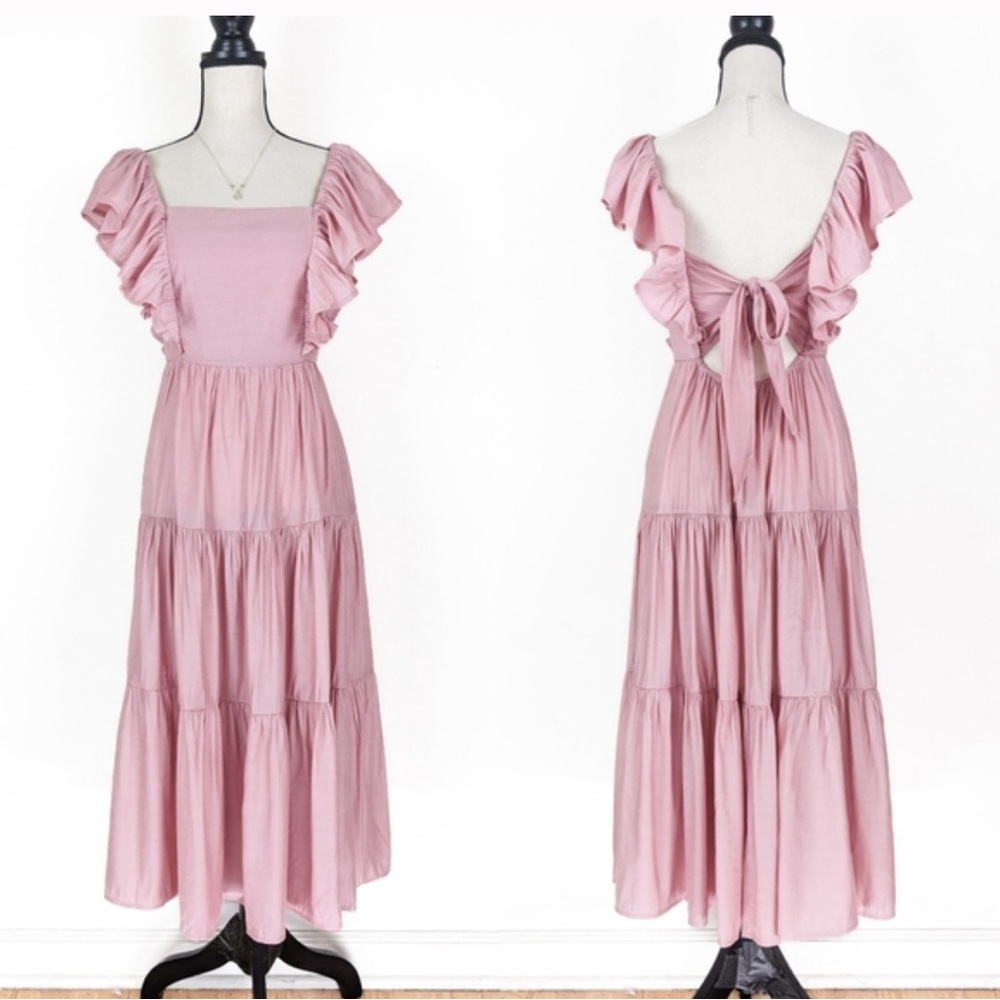Boutique Mauve Maxi Dress